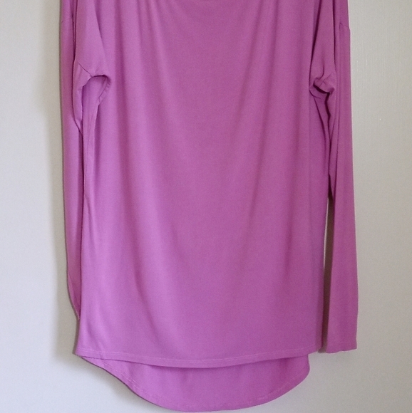 Venus drop shoulder high low long sleeve top women's size small - Picture 2 of 8